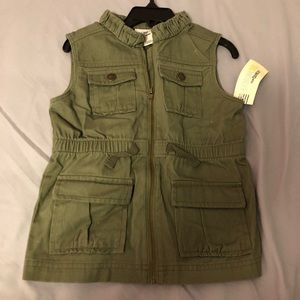 OshKosh Girls green vest